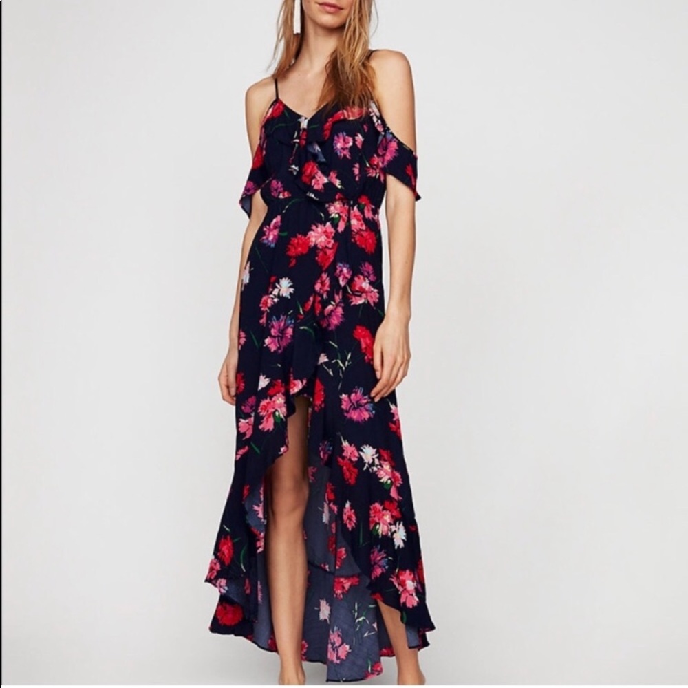 Express Floral Maxi Dress - XS
